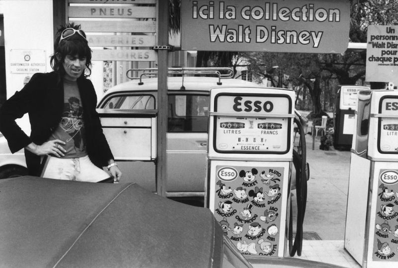 Keith Richards, Villefranche-sur-Mer, 1971 ©Dominique Tarlé / La Galerie de l'Instant, Paris