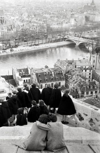 View from Notre Dame, Paris. 1953. Gelatin Silver print © Henri Cartier-Bresson / Magnum Photos