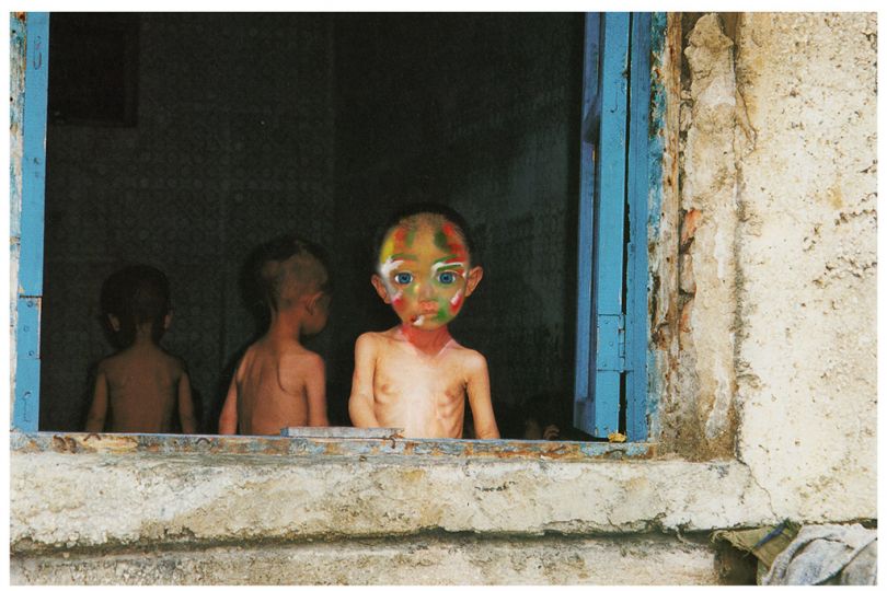 © Mary Osinibi, Boy Looking Out,2014, Mixed media print on paper, Edition of 3, 86 x 86cm