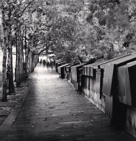 Bookstalls, Study 2, Paris, France. 2011 © Michael Kenna - musée Carnavalet
