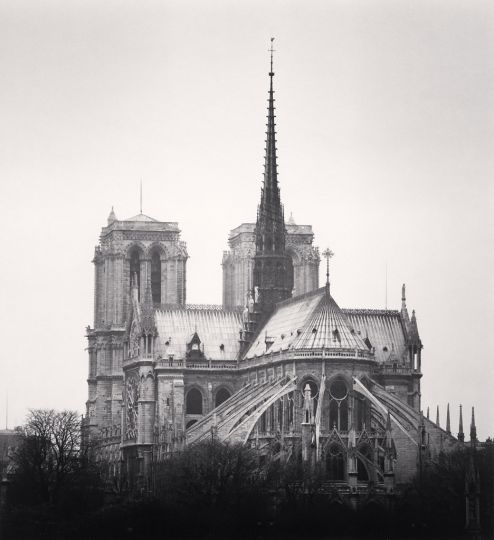 Notre Dame, Study 2, Paris, France. 1988 © Michael Kenna - musée Carnavalet