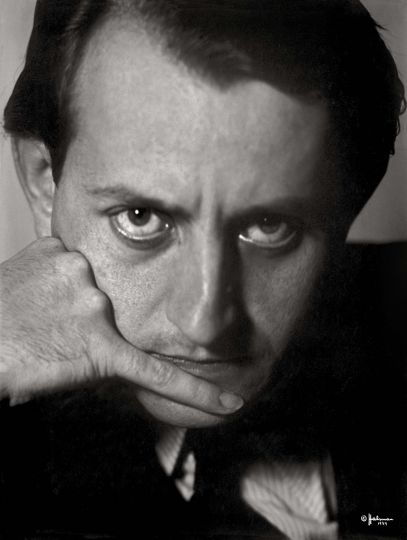 French Writer André Malraux, at the Time of the Publication of Man's Fate (La Condition Humaine). © Philippe Halsman/Magnum Photos.