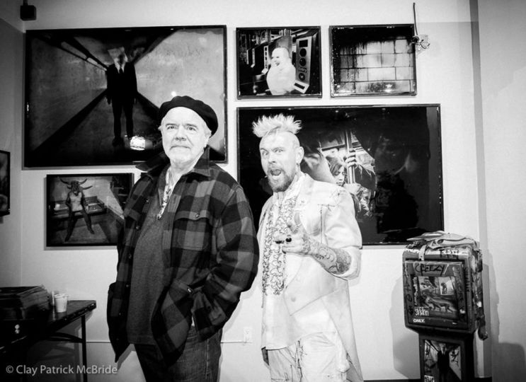 W.M. Hunt with Clay Patrick McBride