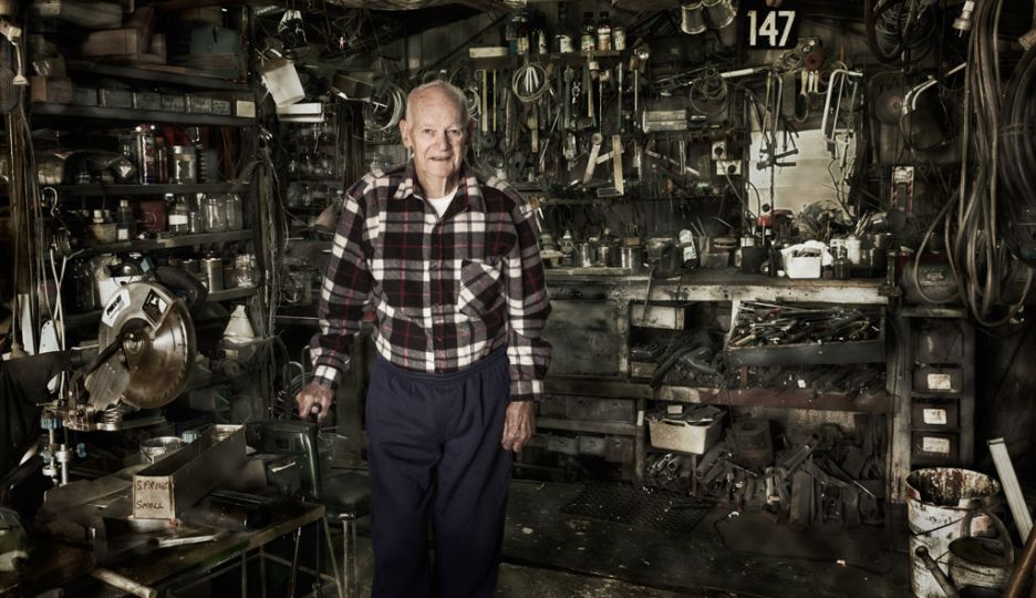 Dayne Mackie, Men's Sheds © Craig Wetjen