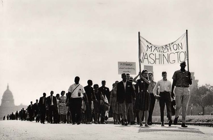 March on Washington, 1963 © Flip Schulke, Courtesy of the Fahey/Klein Gallery, Los Angelesrnrn