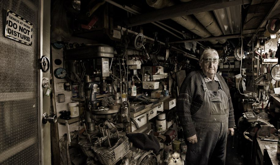 Gordon Millett, Men's Sheds © Craig Wetjen
