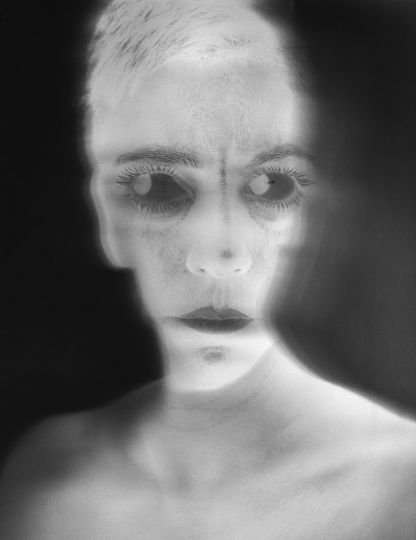 Visage spirite n°3, 2002 © Laurence Demaison