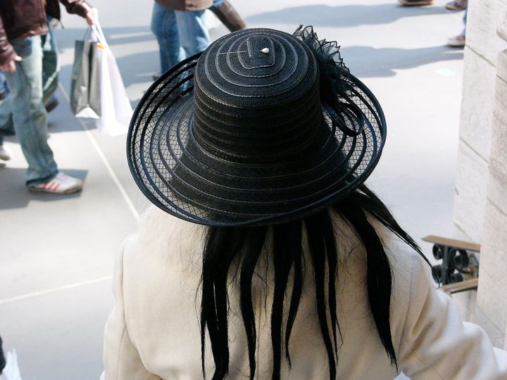 Lady with Hatpin © Neal Slavin