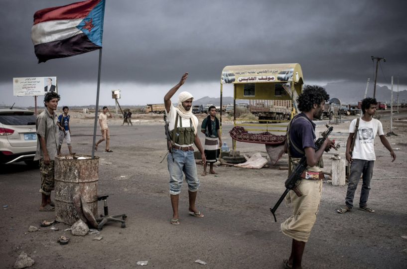 Aden assiégée, Yémen, début juillet 2015, au plus fort de l'étau
© Guillaume BINET / MYOP
