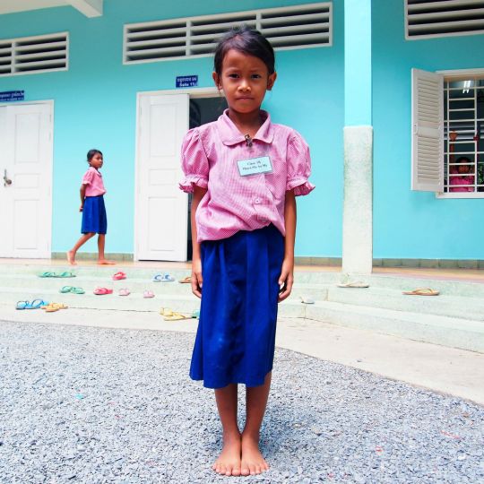Kanitha Happy Chandara : l'école pour des petites filles défavorisées, gérée par l'association u2018Toutes à l'école' Phnom Penh, Cambodgen