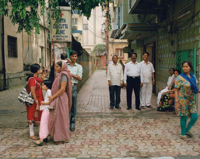 Dover Lane, Ballygunge, Kolkata sud, octobre 2014 © Patrick Faigenbaum