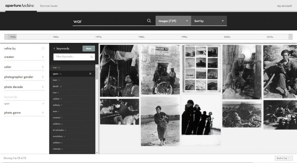 Search Keywords Aperture