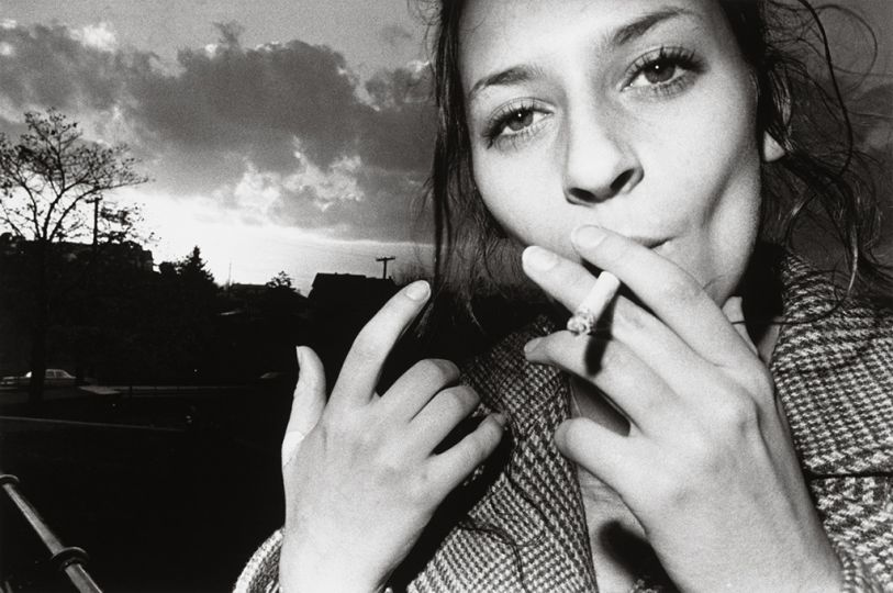 Smoking Woman, Girl, 1971 © Mark Cohenn