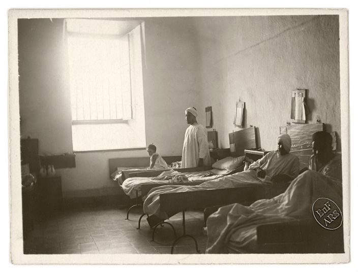 29 novembre 1911, hôpital de Tripoli © BnF