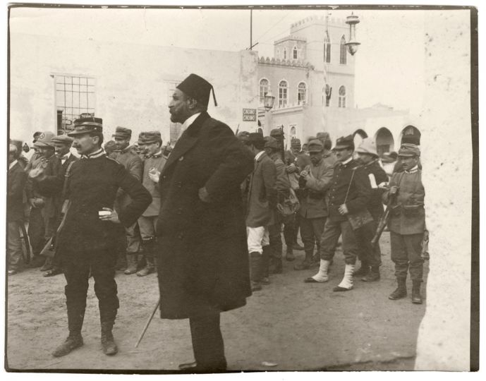 6 décembre 1911, Tripoli, pendaison des 14, Coll. Martine Cheu0301rau