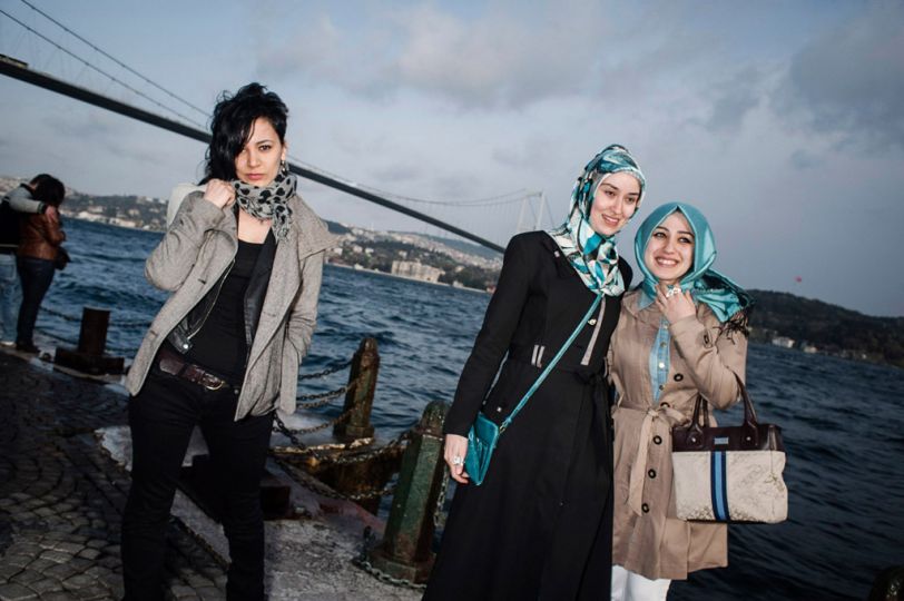 © Luc Choquer, Femmes d'Istanbul