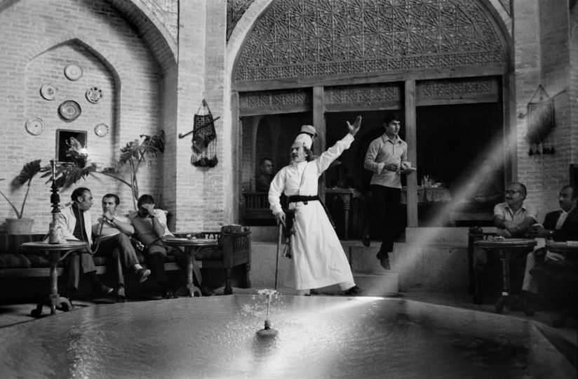Isfahan. A poet in a hotel. 1971 © Abbas / Magnum Photos