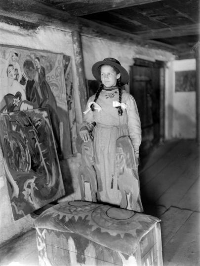 Country Girl Else Thoeny 1919 © Ernst Ludwig Kirchner
