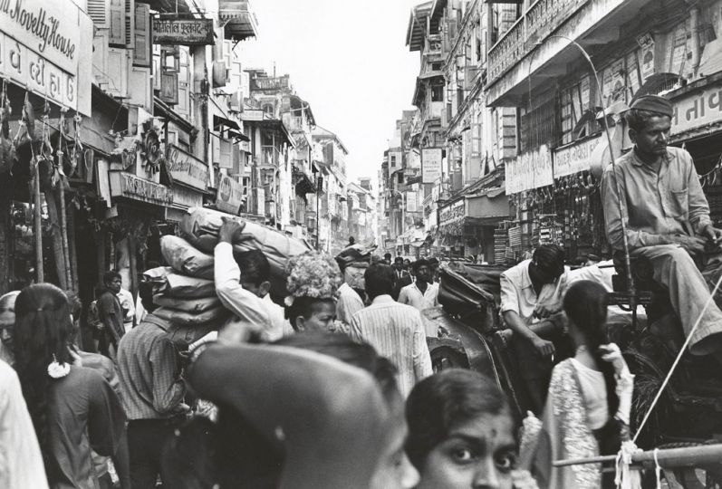 Bhupendra Karia, Population Crisis B.96.70, Bombay, early 1970’s Vintage Silver print
