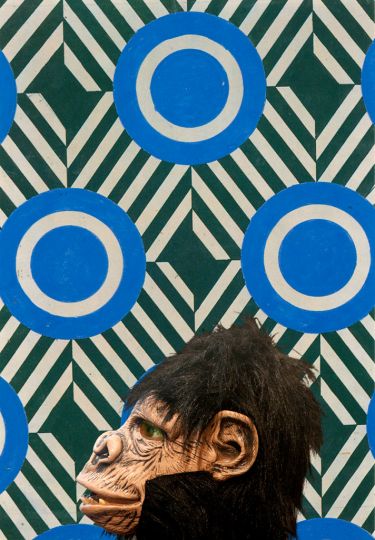 Petah Coyne and Kathy Grove The Real Guerrillas: The Early Years , AKA Lyubov Popova, 2015-2016 Archival Pigment Print Image size: 21.25 x 14.75 inches (54 x 37.5 cm) Paper size: 22 x 17 inches (55.9 x 43.2 cm) Frame size: 30 x 22.75 inches (76.2 x 57.8 cm) Edition HC1 of 7 with 4 APs; 1 PP; 1 HC © Petah Coyne and Kathy Grove, Courtesy Galerie Lelong, New York