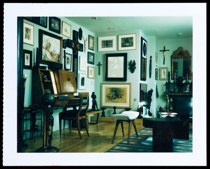 Robert Mapplethorpe (American, 1946–89). Polaroid test short of the interior of Mapplethorpe’s West Twenty-third Street loft, taken for House & Garden, June 1988. Gift of The Robert Mapplethorpe Foundation.