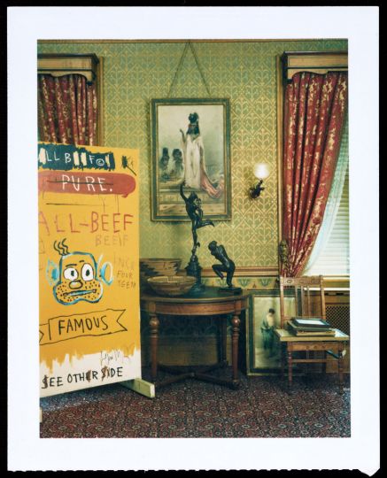 Robert Mapplethorpe (American, 1946–89).Polaroid test shot of the interior of Andy Warhol’s 1911 New York townhouse, taken for House & Garden, December 1987. Gift of The Robert Mapplethorpe Foundation.