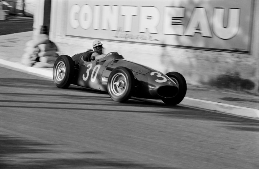 ￼
© Jesse Alexander, Jean Behra in Maserati 250F, Grand Prix of Monaco, Monaco, 1956, courtesy the artist and Robert Klein Gallery