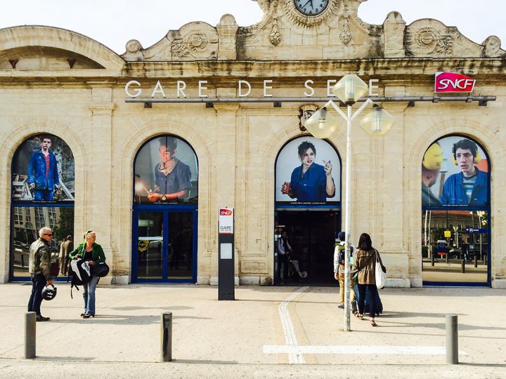 Vue d'exposition - La France vue d'ici - Gare SNCF © Léonor Matet