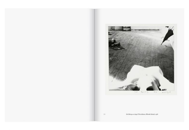 Francesca Woodman, Devenir un ange, Editions Xavier Barral, 2016, pages intérieures
