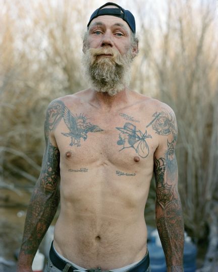 Justine Kurland, Portrait of a Hobo, 2007; from Highway Kind (Aperture, 2016)