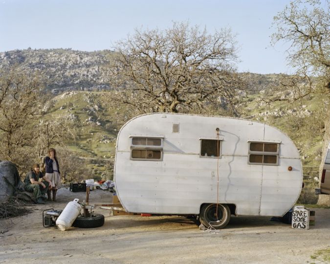 Justine Kurland, Spare Some Gas, 2010; from Highway Kind (Aperture, 2016)