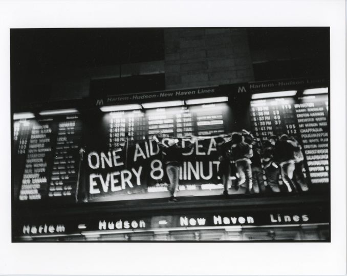 © McAdams, Manhattan, January 23, 1991. ACT UP 