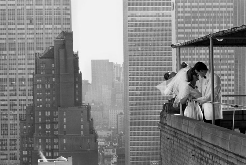 © Henri Dauman / daumanpictures.com, Le mariage du mannequin Bonnie Trompeter, New York, 1963