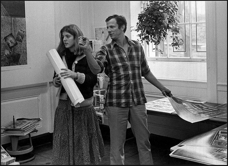 Caroline Kennedy with Beard. She now is the U.S. Ambassador to Japan © Orin Langelle
