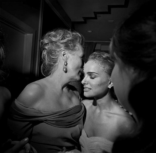 Meryl Streep and Natalie Portman, LA, 02-2009, ©Larry Fink