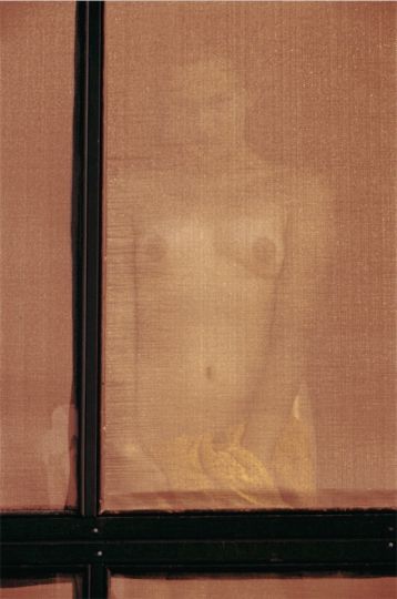 Nude Behind Screenlayers, ca 1955 © Saul Leiter Foundation