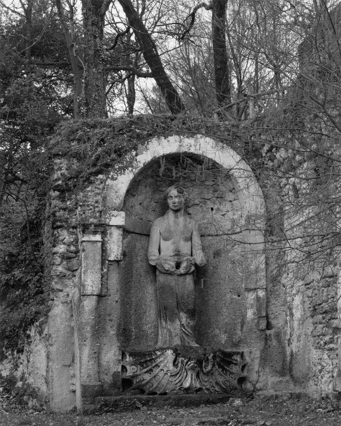 Francois Sagnes The Garden Of Bomarzo The Eye Of Photography