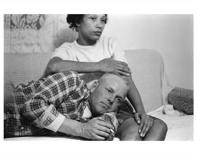 Richard and Mildred Loving on their couch, VA, 1965 © Grey Villet