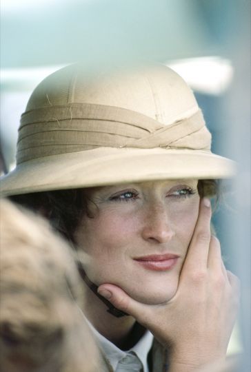 Meryl Strip, Out of Africa 1985 © Douglas Kirkland