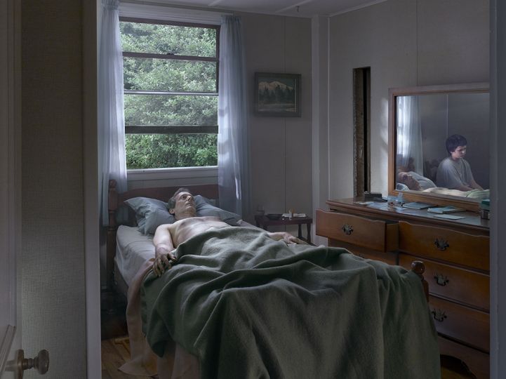 Father and Son, 2013 © Gregory Crewdson. Courtesy Gagosian and Galerie Templon