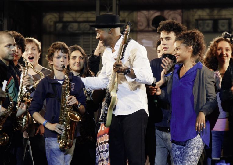 Marcus Miller et Agathe Iracema © Pascal Kober