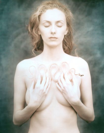 © Joyce Tenneson Suzanne and Snake, 1991