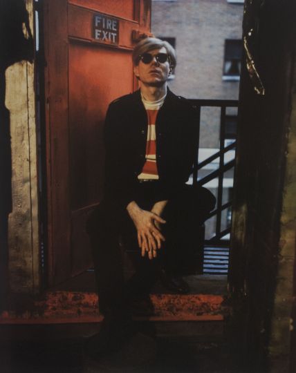 Andy Warhol, New York City, 1966 © Estate of Marie Cosindas, courtesy of Bruce Silverstein Gallery, NY