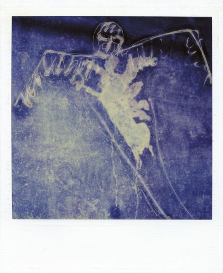 Rome, 1985 Polaroid SX 70, ©Antoine Poupel