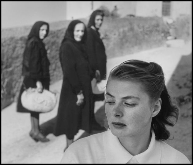 Ingrid Bergman at Stromboli, Stromboli, Italy, 1949 © Gordon Parks