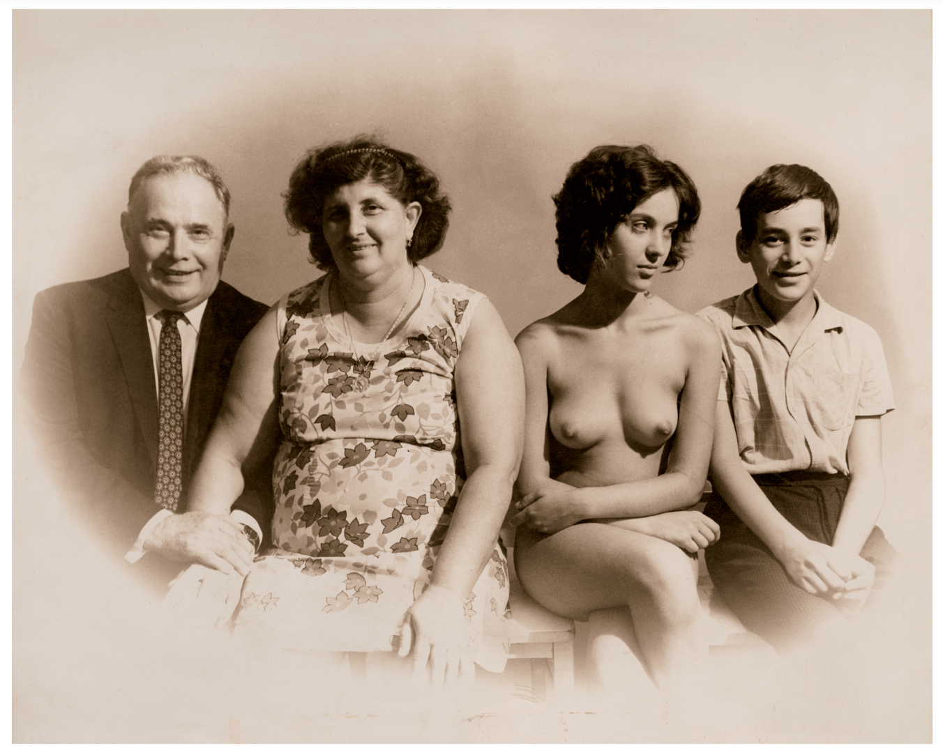 Family portrait nude