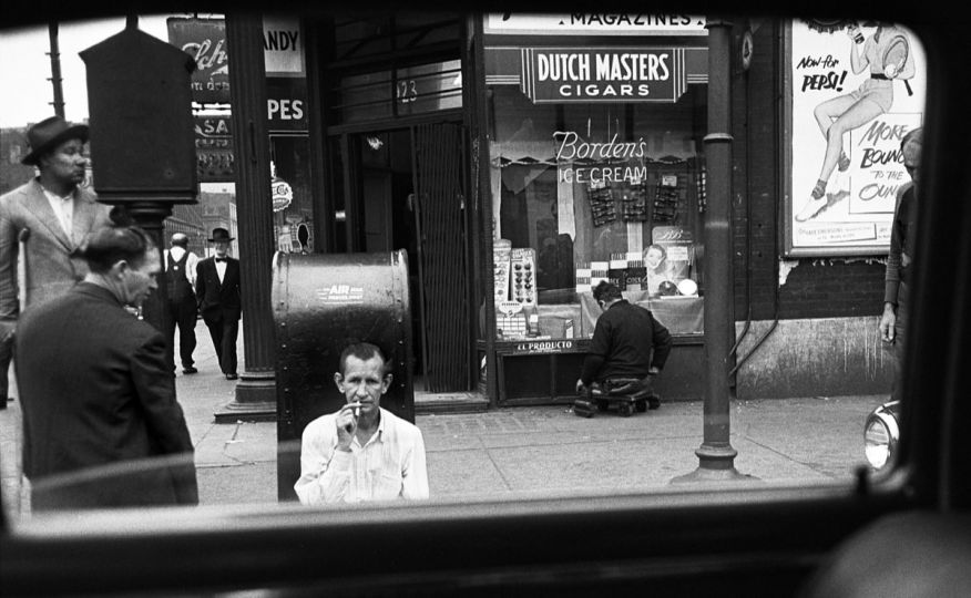 Sunday Morning on Madison Street, Chicago, 1949