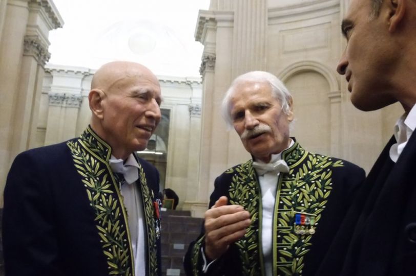 Sebastião Salgado et Yann Arthus-Bertrand © Robert Leslie