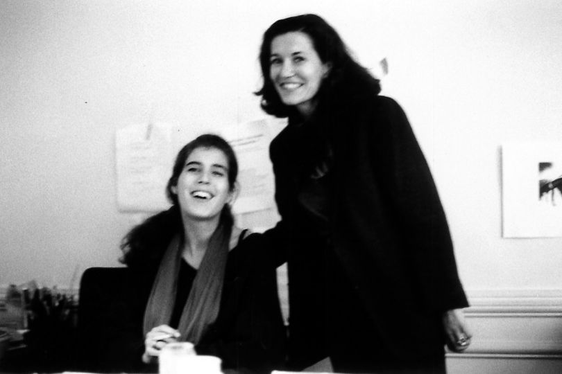 Vanessa van Zuylen et Elizabeth Nora © Bernard Plossu, 1993