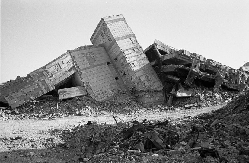 Vieille ville, Mossoul, septembre 2017 © Matthieu Chazal